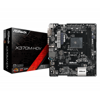 Материнская плата ASRock X370M-HDV AM4 2xDDR4 4xSATA3 1xUM.2 D-Sub+DVI+HDMI mATX