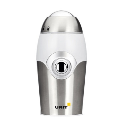 Кофемолка UNIT UCG-112, 150Вт, сталь.