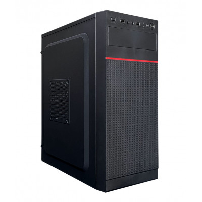 Корпус JM 032, mITX, mATX, ATX, USB2.0x2, 3,5