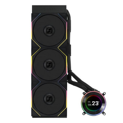 Водяное охлаждение для CPU Lian Li Hydroshift lI LCD-C 360TL Black G89.GHS2LCD36TB.00