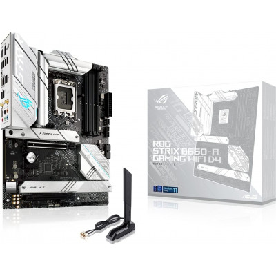 Материнская плата ASUS ROG STRIX B660-A GAMING WIFI D4 LGA1700 4xDDR4 4xSATA3 RAID 3xM.2 HDMI DP ATX