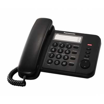 KX-TS2352 Проводной телефон (RUB) Черный