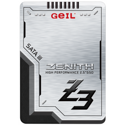 Твердотельный накопитель  512GB SSD GEIL GZ25Z3-512GP ZENITH Z3 Series2.5” SATAIII R520MB/s W470MB/s