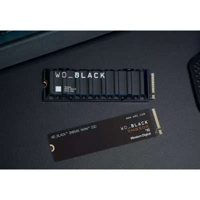 Твердотельный накопитель 1000GB SSD WD BLACK SN850X M.2 2280 NVMe R7300/W6300 WDS100T2XHE-00BCA0