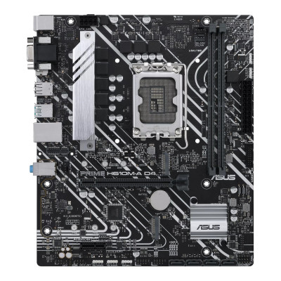 Материнская плата ASUS PRIME  H610M-A D4-CSM, LGA1700 2xDDR4 4xSATA3 2xM.2 D-Sub HDMI DP mATX