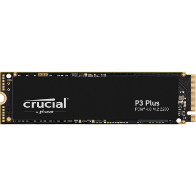 Твердотельный накопитель 2000Gb SSD Crucial P3 Plus M.2 2280 R5000Mb/s W4200MB/s CT2000P3PSSD8