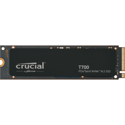 Твердотельный накопитель 2000Gb SSD Crucial T700 M.2 2280 R12400Mb/s W11800MB/s CT2000T700SSD3