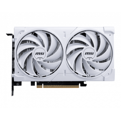 Видеокарта MSI GeForce RTX 5060 8G VENTUS 2X WHITE, 8G GDDR7 128bit 1xHDMI 3xDP G5060-8V2W