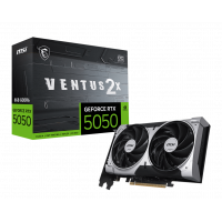 Видеокарта MSI GeForce RTX 5050 8G VENTUS 2X OC, 8G GDDR6 128bit 1xHDMI 3xDP G5050-8V2C