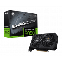 Видеокарта MSI GeForce RTX 5050 8G SHADOW 2X OC, 8G GDDR6 128bit 1xHDMI 3xDP G5050-8S2C