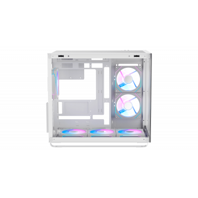 Корпус Ocypus Iota C70 WH ARGB ATX/mATX/mITX 2xUSB, Type-C, Белый, Iota-C70-WHD600XX-GL