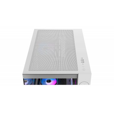 Корпус Ocypus Iota C70 WH ARGB ATX/mATX/mITX 2xUSB, Type-C, Белый, Iota-C70-WHD600XX-GL