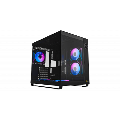Корпус Ocypus Iota C70 BK ARGB ATX/mATX/mITX 2xUSB, Type-C, Черный, Iota-C70-BKD600XX-GL