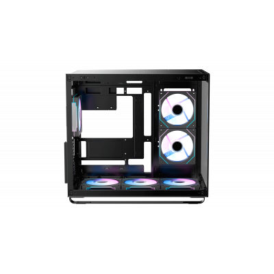Корпус Ocypus Iota C70 BK ARGB ATX/mATX/mITX 2xUSB, Type-C, Черный, Iota-C70-BKD600XX-GL