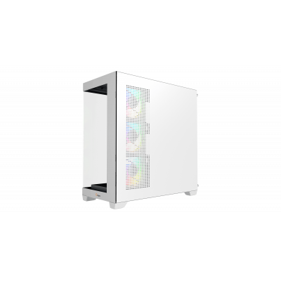 Корпус Ocypus Gamma C72 WH ARGB ATX/mATX/ITX 3xUSB Белый Gamma-C72-WHD400XX-GL