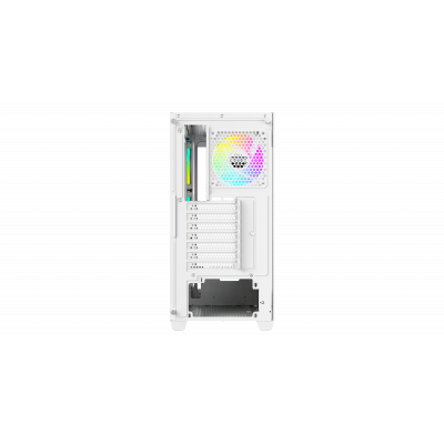 Корпус Ocypus Gamma C72 WH ARGB ATX/mATX/ITX 3xUSB Белый Gamma-C72-WHD400XX-GL