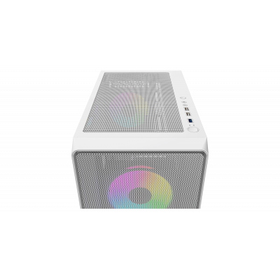 Корпус Ocypus Gamma C60 WH ARGB ATX/mATX/ITX 3xUSB Белый Gamma-C60-WHG400XX-GL