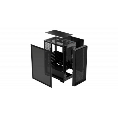 Корпус Ocypus Gamma C60 BK ATX/mATX/ITX 3xUSB Черный Gamma-C60-BKG000XX-GL