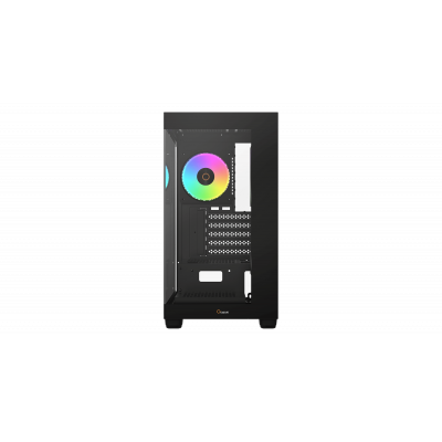Корпус Ocypus Gamma C52 BK ARGB mATX/ITX 3xUSB Черный Gamma-C52-BKD300XX-GL