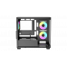 Корпус Ocypus Gamma C52 BK ARGB mATX/ITX 3xUSB Черный Gamma-C52-BKD300XX-GL