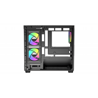 Корпус Ocypus Gamma C52 BK ARGB mATX/ITX 3xUSB Черный Gamma-C52-BKD300XX-GL