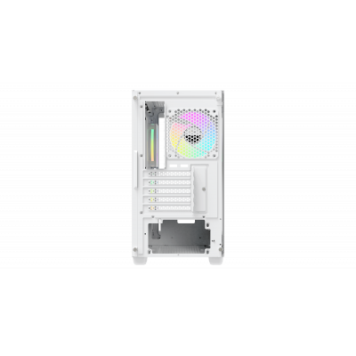 Корпус Ocypus Gamma C52 WH ARGB mATX/ITX 3xUSB Белый Gamma-C52-WHD300XX-GL