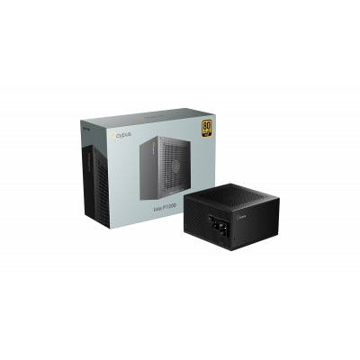 Блок питания Ocypus Iota P1200 Черный 1200W Full Modular, 80+ GOLD, КПД 91% Iota-P1200-G1FFBK024X-EU