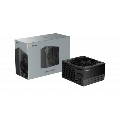 Блок питания Ocypus Beta P500 Черный 500W Non modular, Beta-P500-N1HDBK024X-EU