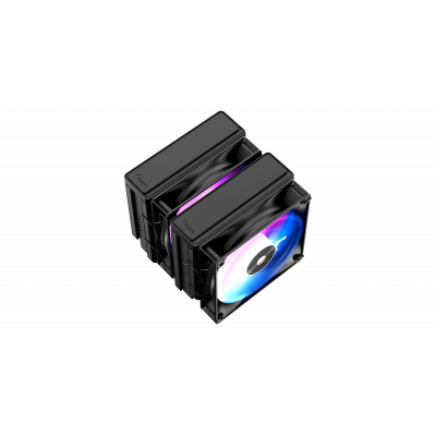 Вентилятор для процессора Ocypus Delta A62 BK ARGB TDP 260W 4-pin 1851/1700/1200/115X/AM5/AM4 Черный