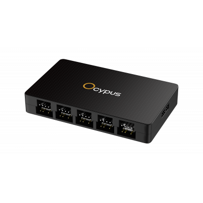 Контроллер Delta EH10 BK PRO, Управление PWM/ARGB Черный