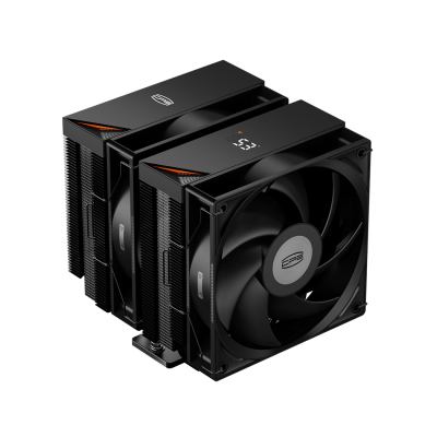 Вентилятор для процессора PCCooler RT620 Digital BK TDP 265W 4pin 18XX/1700/1200/115x/AM5/AM4 Черный