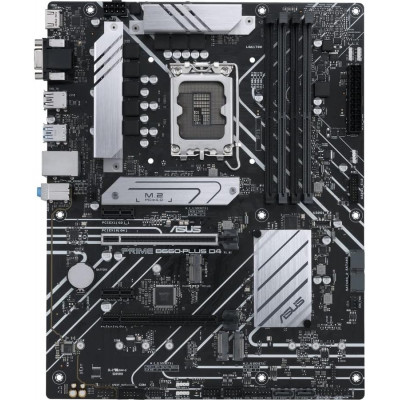 Материнская плата ASUS PRIME B660-PLUS D4, LGA1700 4xDDR4 4xSATA3 3xM.2 RAID D-Sub HDMI DP ATX