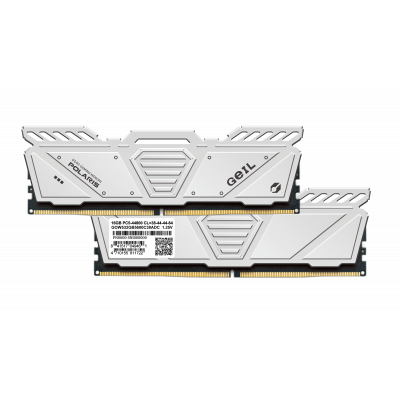 Оперативная память 32GB Kit (2x16GB) GEIL Polaris 5600Mhz DDR5 PC5-44800 GOW532GB5600C38ADC White