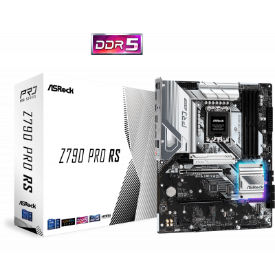 Материнская плата ASRock Z790 PRO RS LGA1700 4xDDR5 8xSATA 4xM.2 HDMI DP ATX