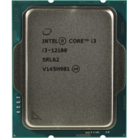 CPU Intel Core i3-12100 3.3/4.3GHz (4.3GHz) 4/8 Alder Lake UHD-графика Intel® 730 60W FCLGA1700 OEM
