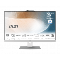 Моноблок MSI Modern AM272P 1M 27'' FHD, Ultra 7 150U, 32Gb, 1Tb, Non-OS, Белый 1M-685XRU Моноблок MSI Modern AM272P 1M 27'' FHD, Ultra 7 150U, 32Gb, 1Tb, Non-OS, Белый 1M-685XRU