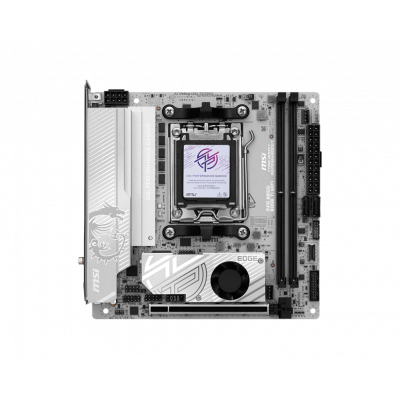 Материнская плата MSI MPG B850I EDGE TI WIFI AM5 B850 2xDDR5 2xSATA RAID 2xM.2 HDMI Type-C mTX