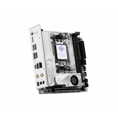 Материнская плата MSI MPG B850I EDGE TI WIFI AM5 B850 2xDDR5 2xSATA RAID 2xM.2 HDMI Type-C mTX