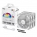 Вентилятор для корпуса ASUS TUF GAMING TR120 FAN ARGB WHITE 3IN1 120x120x28 AuraSync TR120-1/WT/3 IN