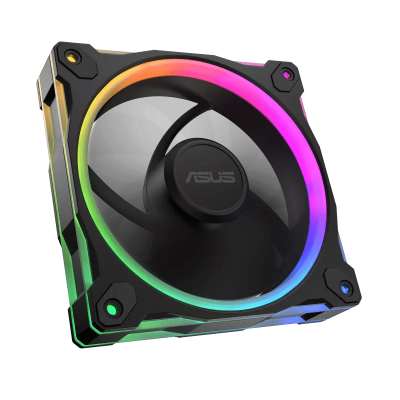 Вентилятор для корпуса ASUS PRIME MR120 FAN ARGB BLACK 3IN1 120x120x28 MR120-1/BK/3 IN 1//