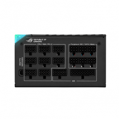 Блок питания ASUS ROG-THOR-1000P2-GAMING 1000W, 80Plus Platinum 90YE00L4-B0NA00