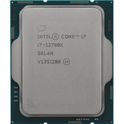 CPU Intel Core i7-12700K 2.7/3.6GHz (3.8/5.0GHz) 12/20 Alder Lake Intel® UHD 770 125W FCLGA1700 OEM