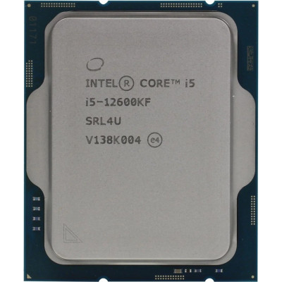 CPU Intel Core i5-12600KF 2.8/3.7GHz (3.6/4.9GHz) 10/16 Alder Lake 125W FCLGA1700 OEM