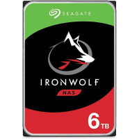 Жесткий диск для NAS систем  6Tb HDD Seagate IronWolf SATA 6Gb/s 5400rpm 3.5
