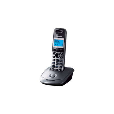 Радиотелефон PANASONIC KX-TG2511 (RUT) Темно-серый металлик