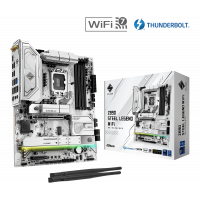 Материнская плата ASRock Z890 STEEL LEGEND WIFI LGA1851 4xDDR5 8xSATA 5xM.2 HDMI DP ATX