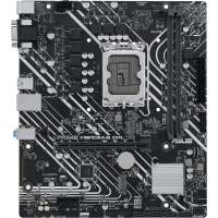 Материнская плата ASUS PRIME  H610M-R D4-SI, LGA1700 2xDDR4 4xSATA3 M.2 D-Sub DVI mATX