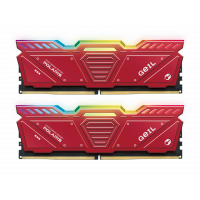 Оперативная память 32GB Kit (2x16GB) GEIL Polaris RGB 5200Mhz DDR5 PC5-41600 GOSR532GB5200C42DC Red