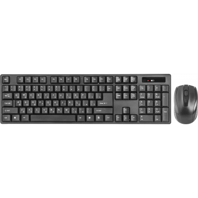 Набор беспроводный Defender  C-915 Nano,B (Черный) ENG/RU Кл:104 М:4кн, 800/1200