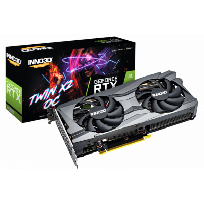Видеокарта Inno3D GeForce RTX3060 12G Twin X2 OC GDDR6 192bit HDMI 3xDP N30602-12D6X-11902120H